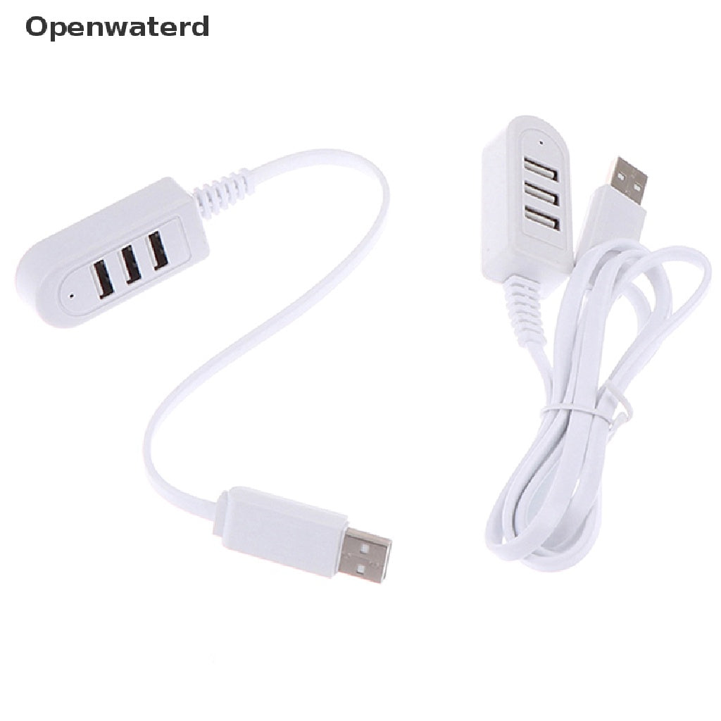 3-Port USB Hub Splitter Plug And Play