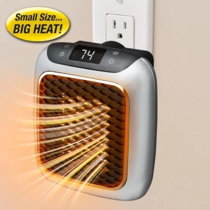 800w Wall-Outlet Electric Heater